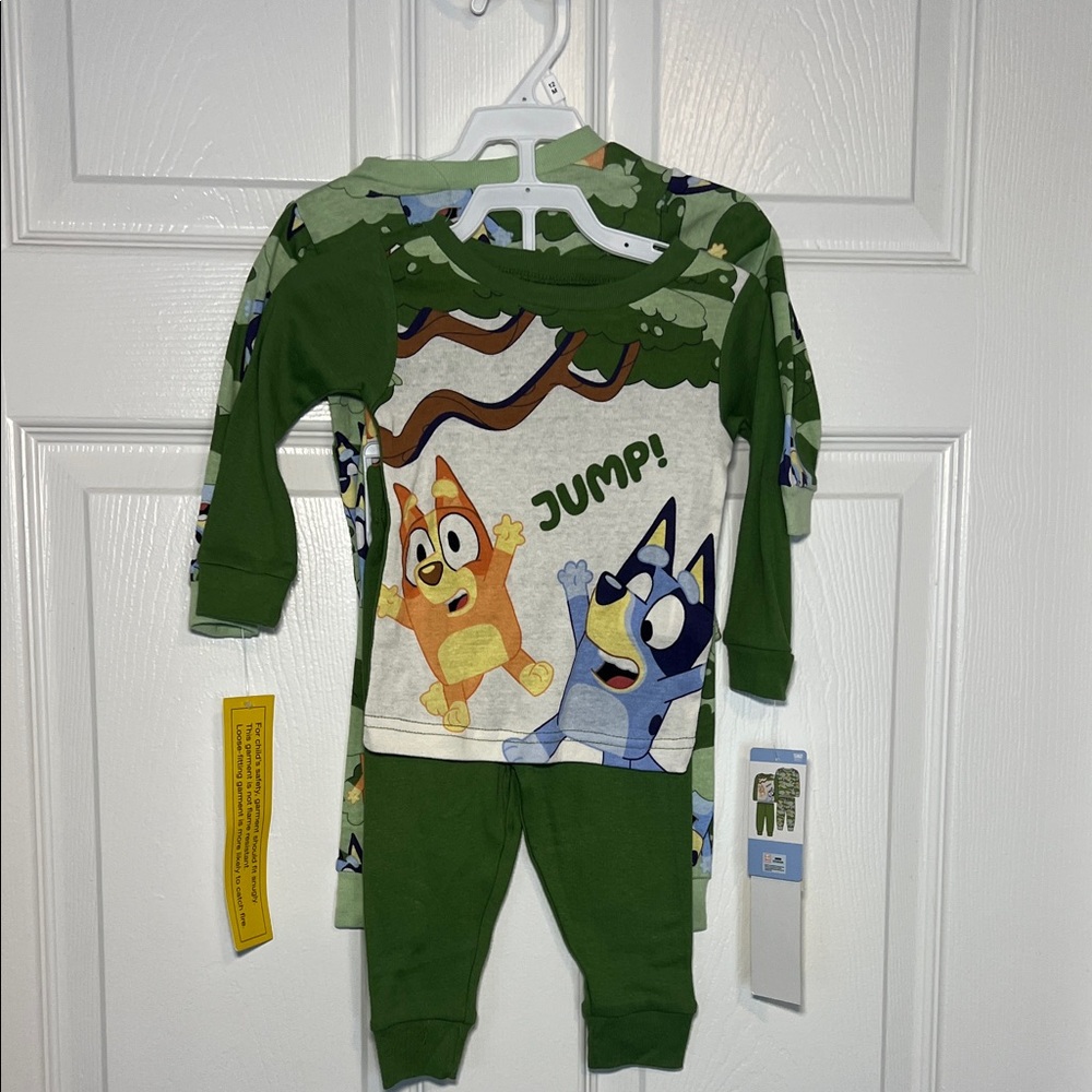 Disney's Bluey Character Pajama Set